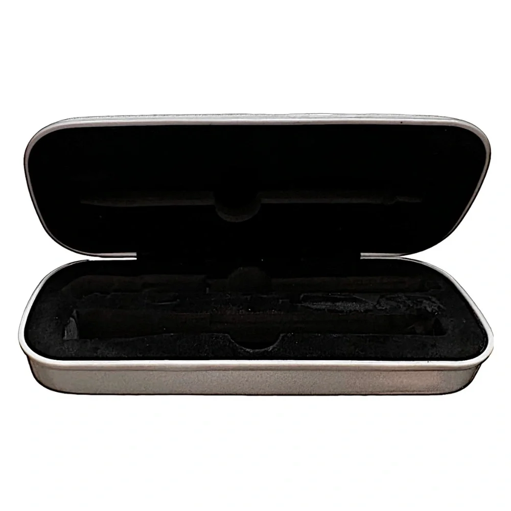 J.D. POWER Gift Set Pen / Tire Pressure Gauge & Flashlight w/ Hard Silver Case